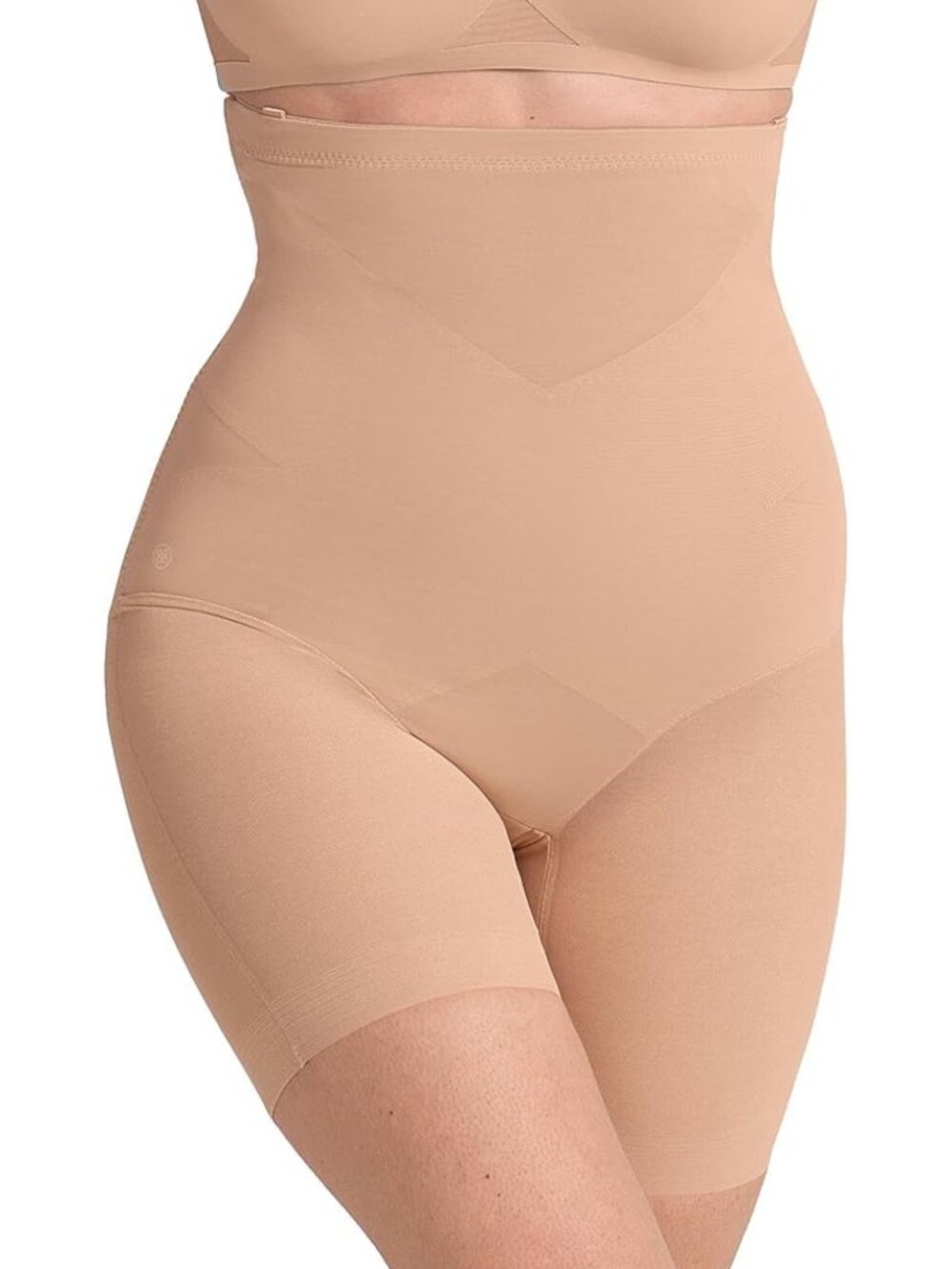 Honeylove SuperPower Short Shapewear XS Nude Beige NWT